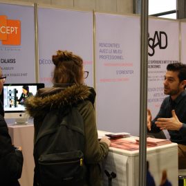 L’école d’art au Salon de l’étudiant de Lille, les 12, 13 et 14 janvier 2017