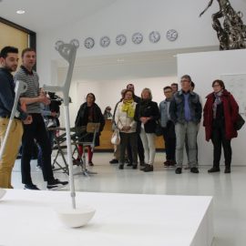 Vernissage de l’exposition « Turn around », le 27 avril